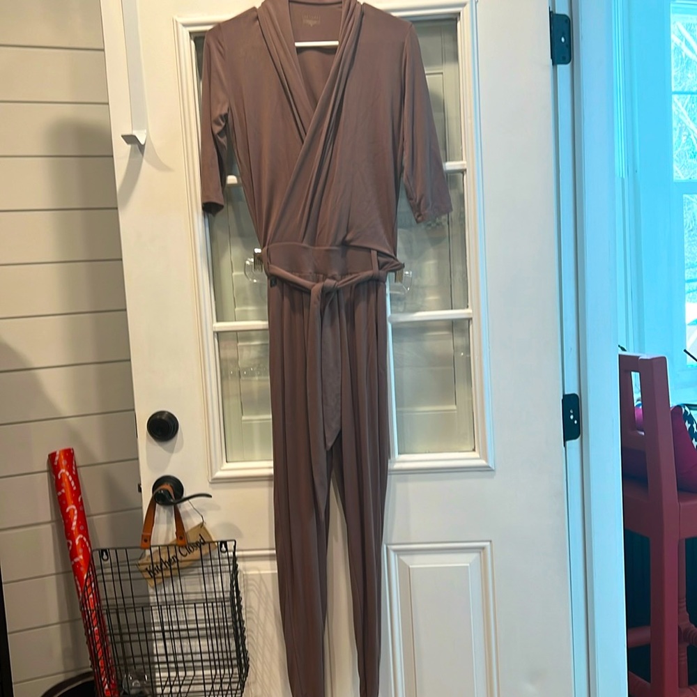 Les Lumes jumpsuit Brown size xs!